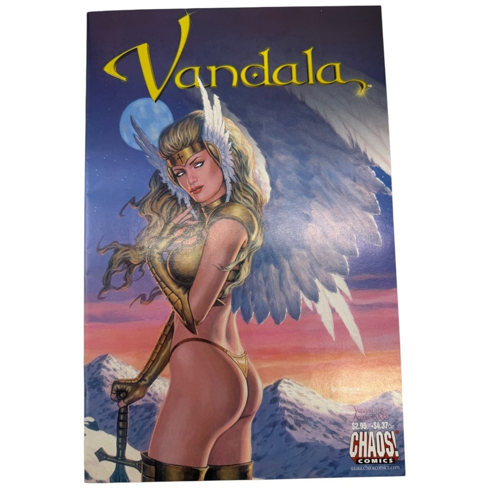 Chaos Comics Vandala 1 Comic Book August 2000 Modern Age Vintage Good